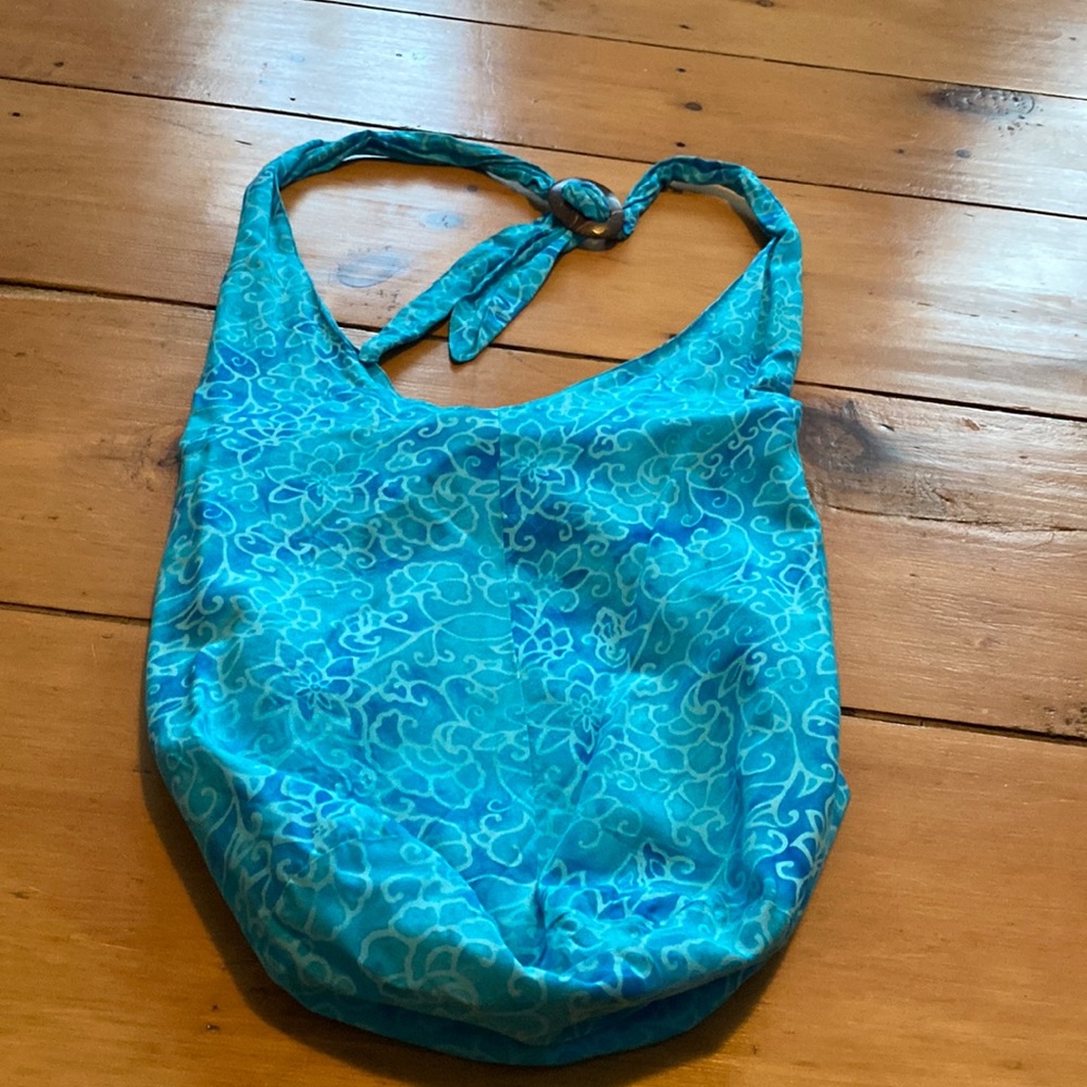 Blue relaxed bag, used a couple times, like new condition
